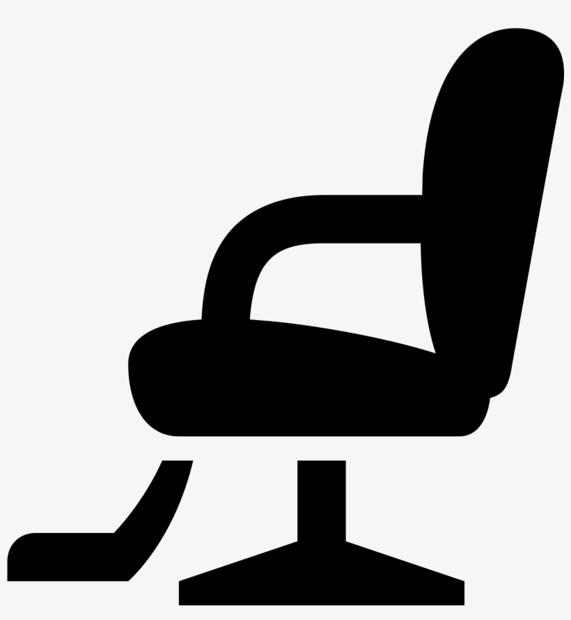 Silla De Peluquero Icon - Barber Chair Vector Png, transparent png #3432880
