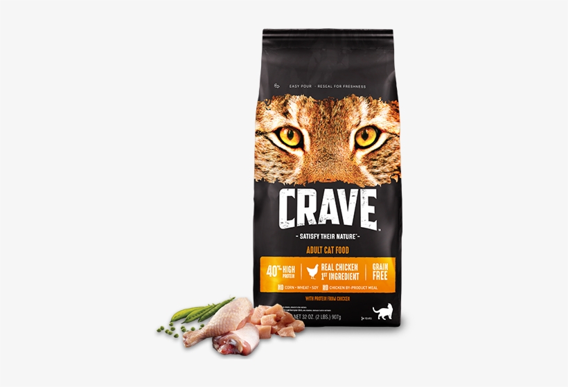 Hero Header Desktop - Crave Cat Food, transparent png #3432932
