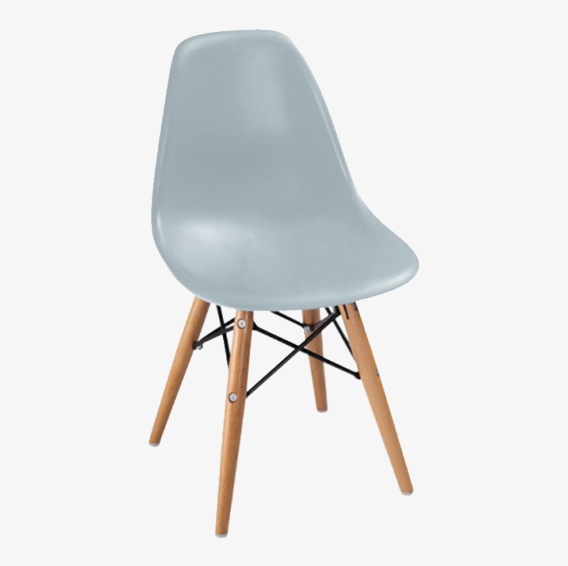 Silla Eames Dsw Niño Gris Perla - Pangea Home Daffy Side Chair; Blue, transparent png #3433152