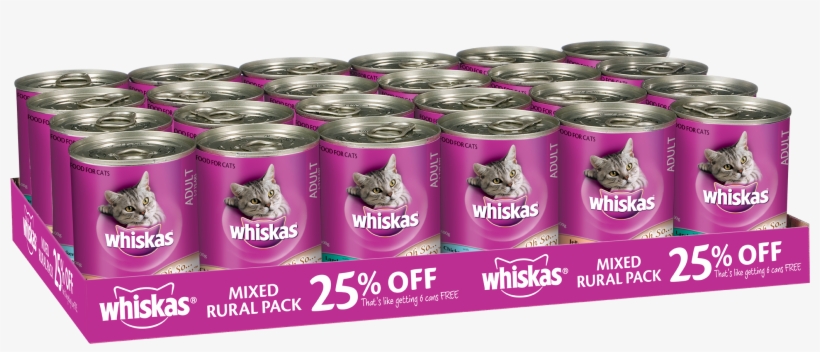 whiskas tins