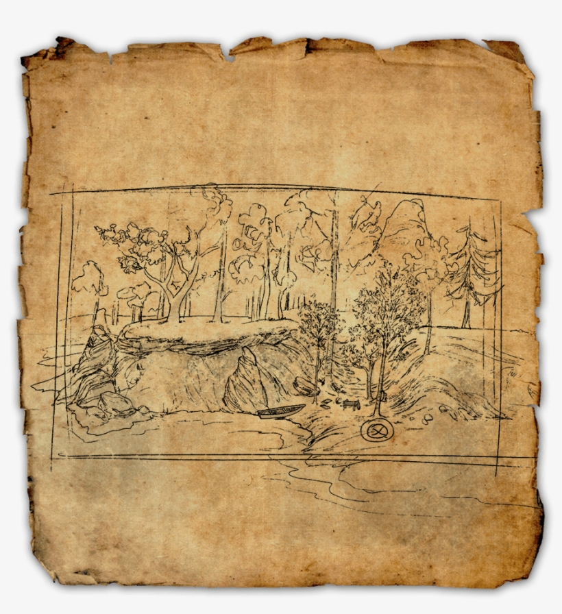 Iii Rift Treasure Elder Scrolls Picturesque Png Iii - Elder Scrolls Treasure Map, transparent png #3433481
