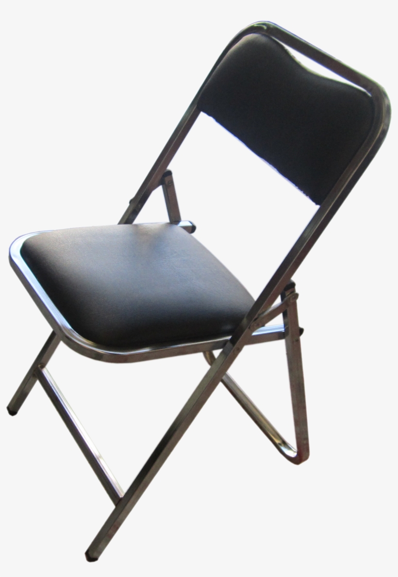 Silla Plegable Cromada - Chair, transparent png #3433651