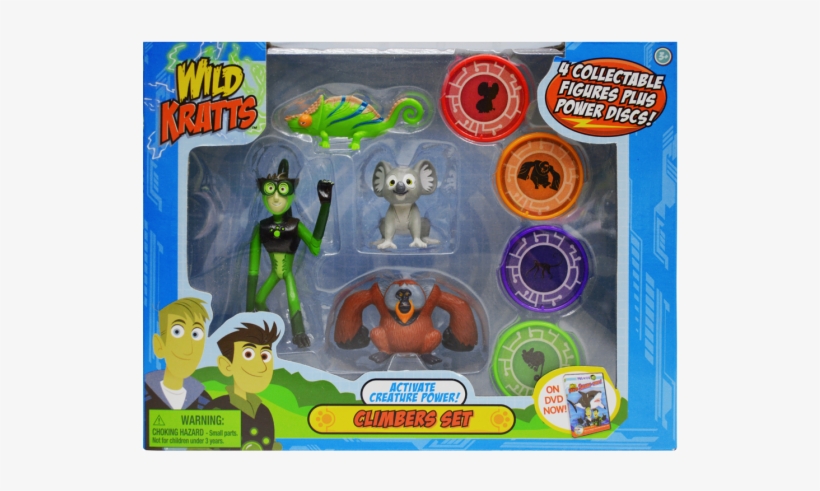 Each Of These Toy Packs Includes Either A Chris Or - Wild Kratts Toys 2018, transparent png #3433855
