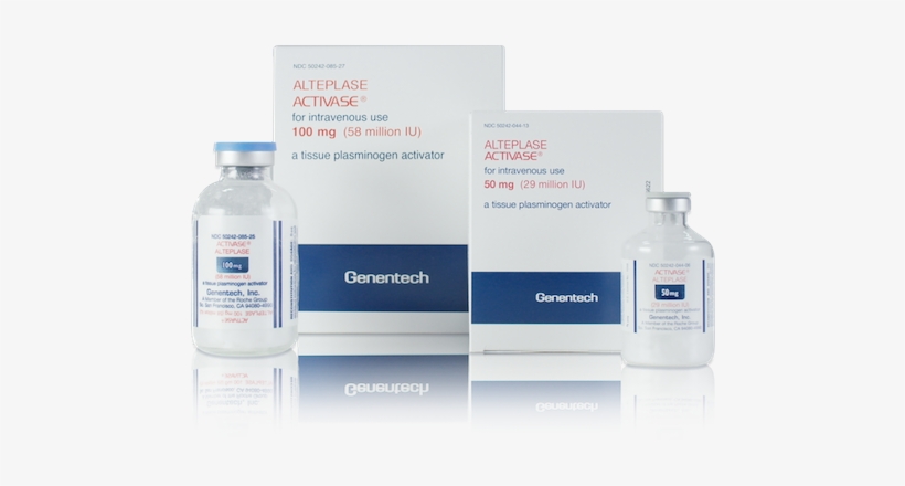 The Recommended Treatment Dose Of Activase Is - Alteplase 50 Mg Vial, transparent png #3433922