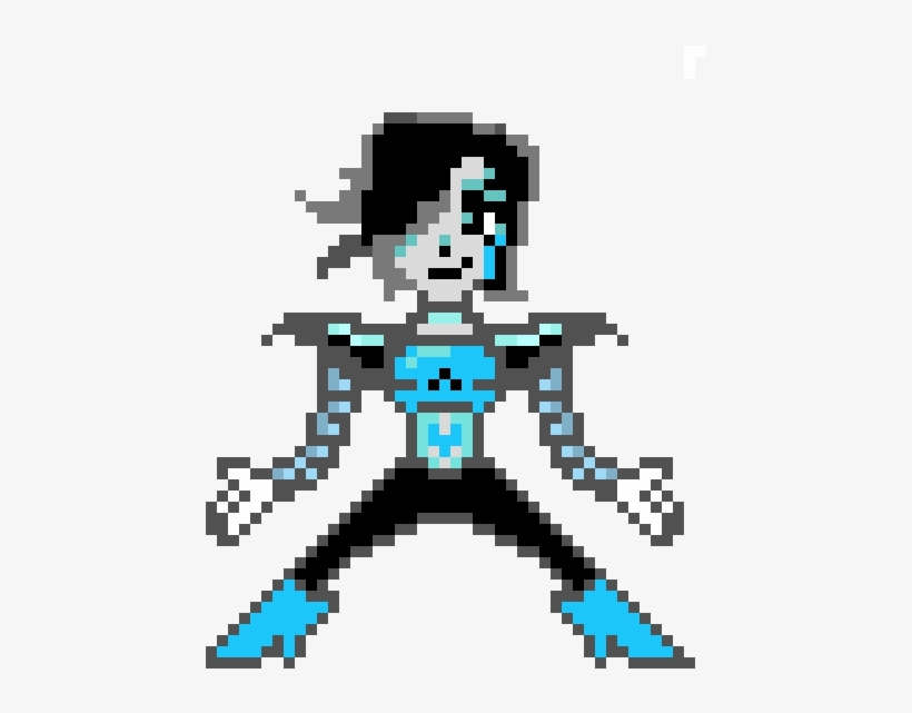 Undertale Mettaton Sprite - Mettaton Sprite, transparent png #3434426