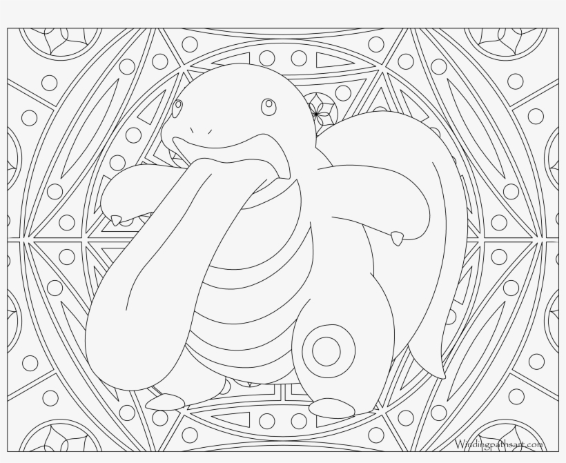 #108 Lickitung Pokemon Coloring Page - Printable Adult Coloring Pages Pokemon, transparent png #3434906