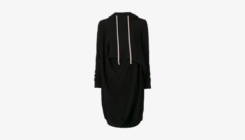 Asymmetric Oversized Hoodie - Dress, transparent png #3434977