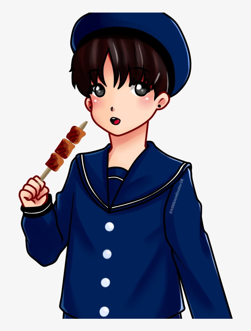 방탄소년단 - Cartoon, transparent png #3435023