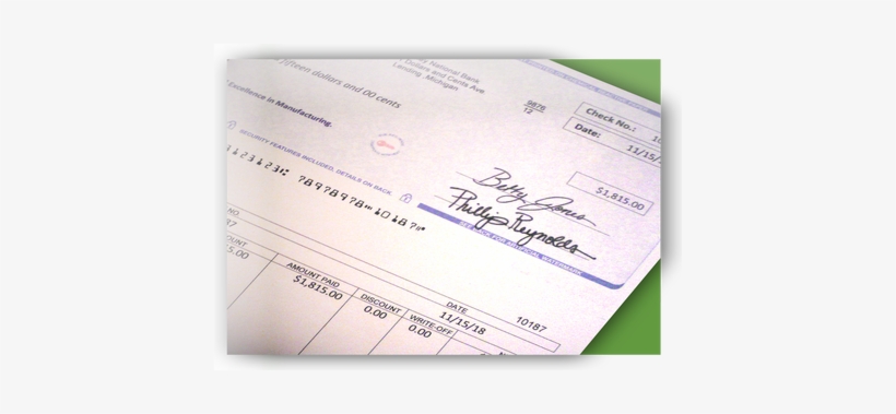 Check Signing Ap Technology - Signature Check, transparent png #3435682