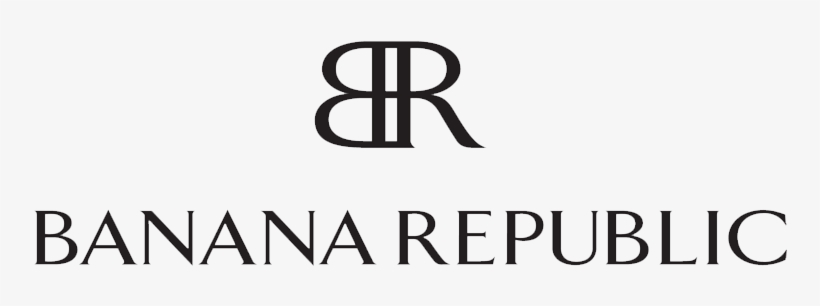 Banana Republic - Sort - Banana Republic Eyewear Logo, transparent png #3435885
