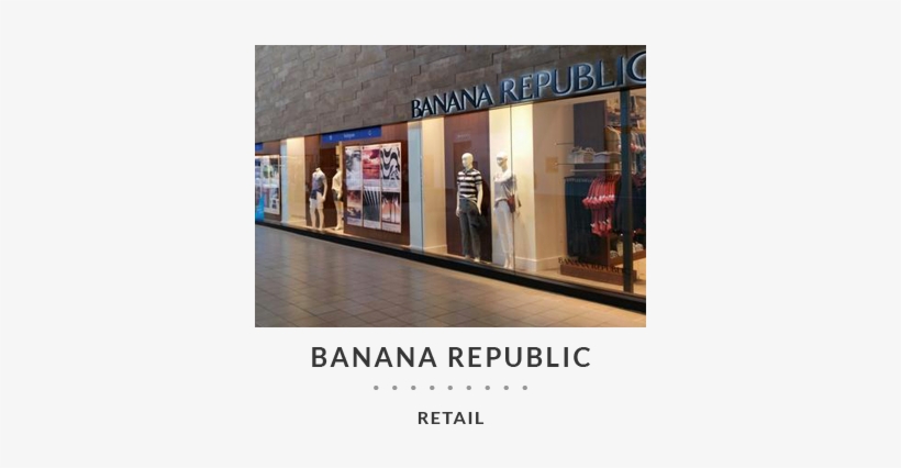 Portfolio Project Link Bananarepublic - Outlet Store, transparent png #3436223