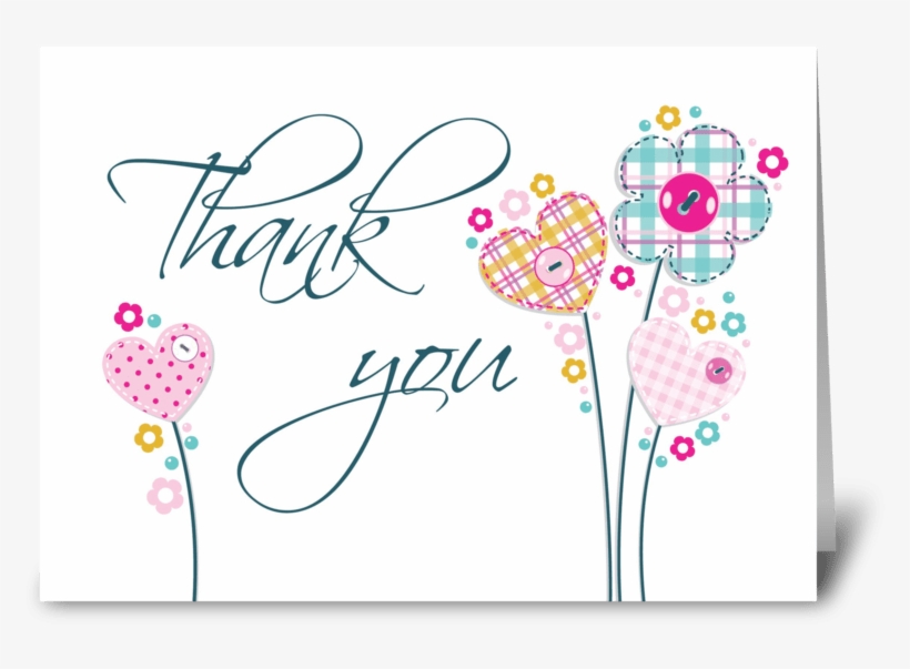 Thank You Card Greeting Card - Thank You, transparent png #3436534