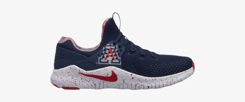 Nike Ncaa Free Trainer V8 Men's Training Shoes Arizona - Nike Free Trainer V8, transparent png #3436714