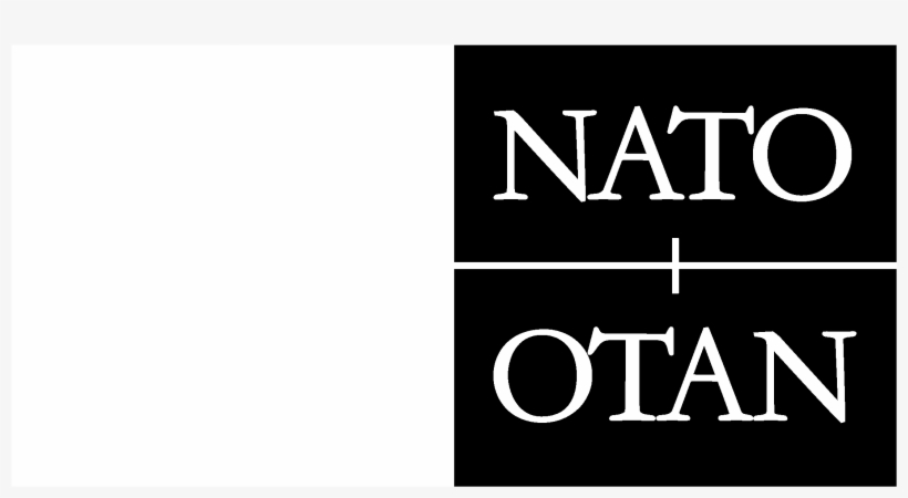 Nato Logo Black And White - Nato Logo Transparent, transparent png #3437761