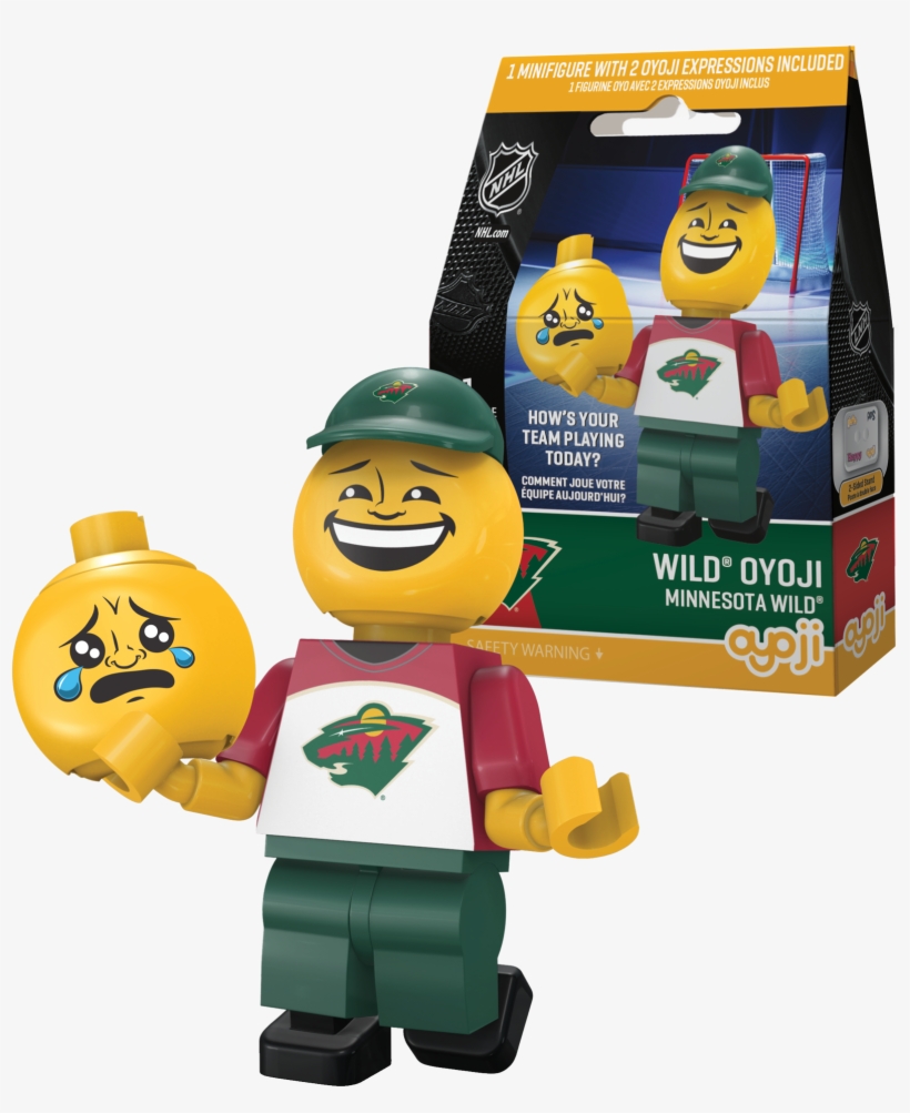 Oyo Sportstoys Minnesota Wild 0 Blind Character Pack, transparent png #3437877