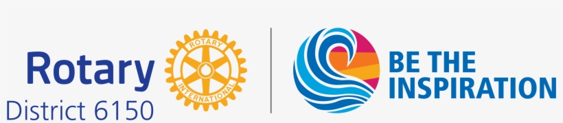2018 19 D6150 Theme Logo Lockup Large - Logo Rotary International 2018, transparent png #3438228