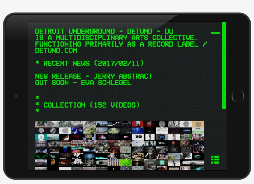 Du-vhs = What Tv Would Be If It Were Glitchy, Nerdy, - Detroit Underground, transparent png #3438952