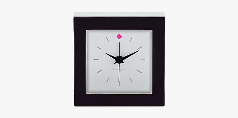 Kate Spade New York Clock - Kate Spade Cross Pointe Black Clock, transparent png #3439438