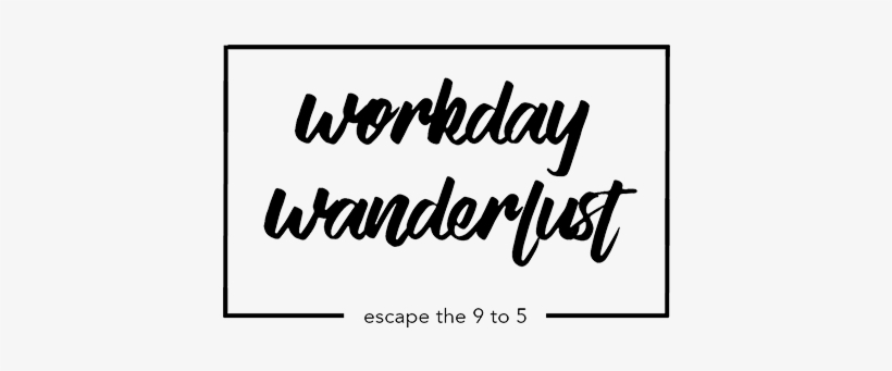 Workday Wanderlust Logo - Calligraphy, transparent png #3439574