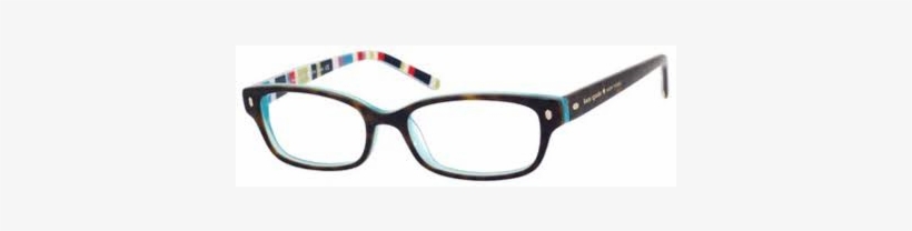 Kate Spade Lucyann - Kate Spade Black And Pink Glasses, transparent png #3439594