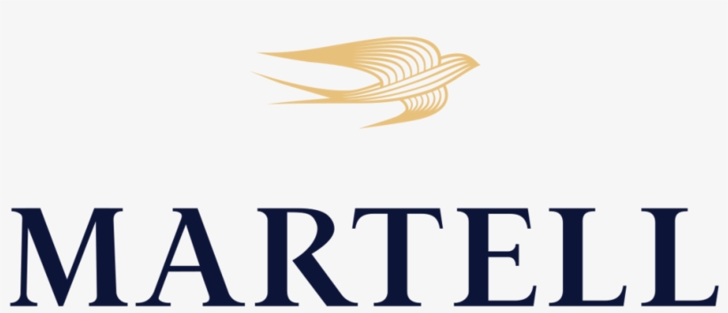 Martell Logo - Martell Cognac Black And White, transparent png #3440464