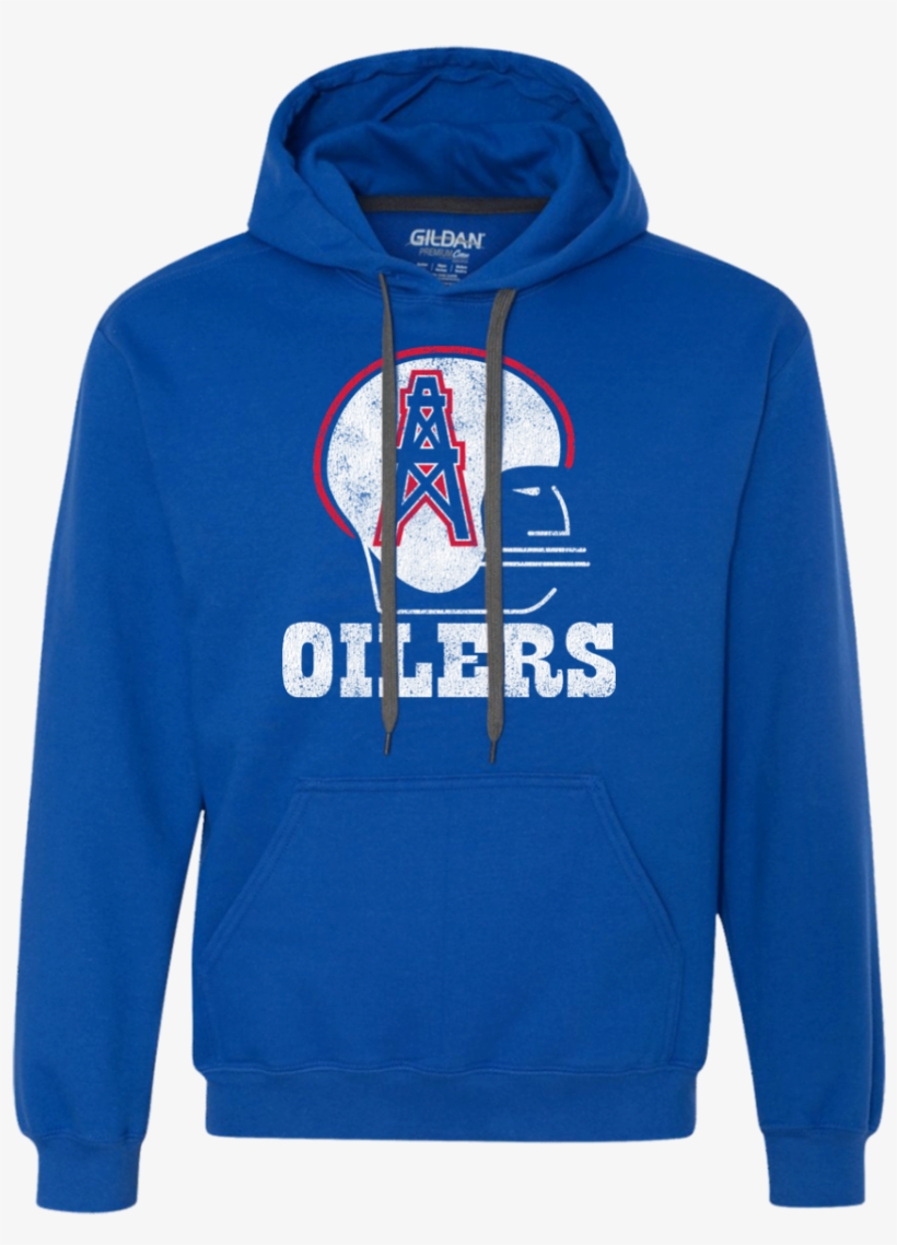 Houston Oiler Retro Logo G925 Gildan Heavyweight Pullover - Don T Mess With A Jersey Girl, transparent png #3440692