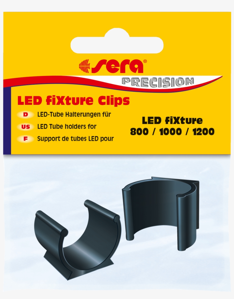 31291 Int Sera Led Fixture Clips - Sera Led Fixture Black, transparent png #3440927