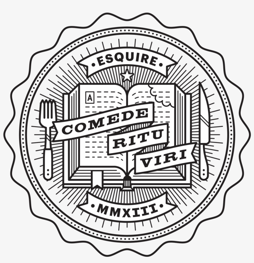 Series Of Crests For Esquire Feature "eat Like A Man - Astrology, transparent png #3440945