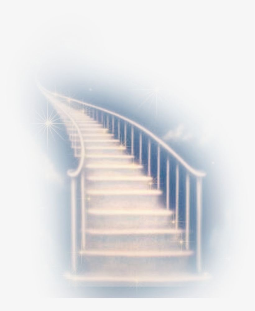 Ftestickers Stairs Stairway Lighteffect - Trauer Gif Engel, transparent png #3441405