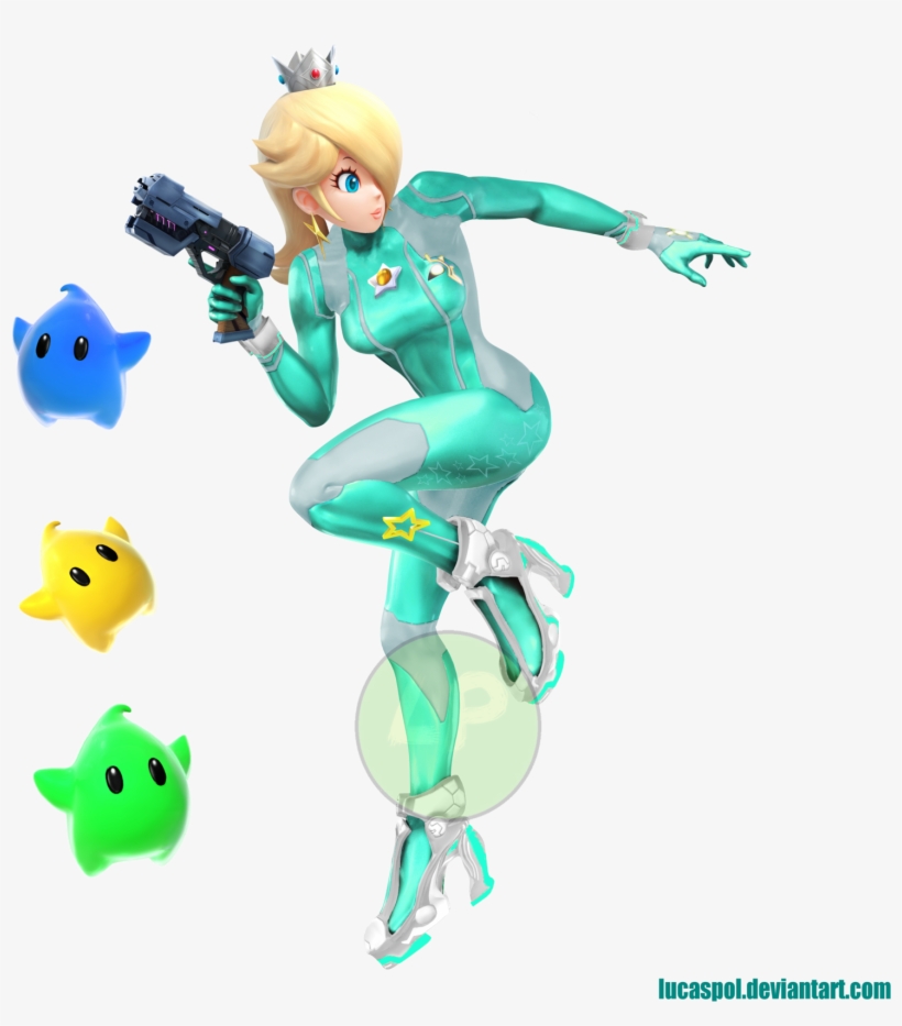 Zero Suit Rosalina By Lucaspol - Princesa Rosalina Súper Smash Bros, transparent png #3441674