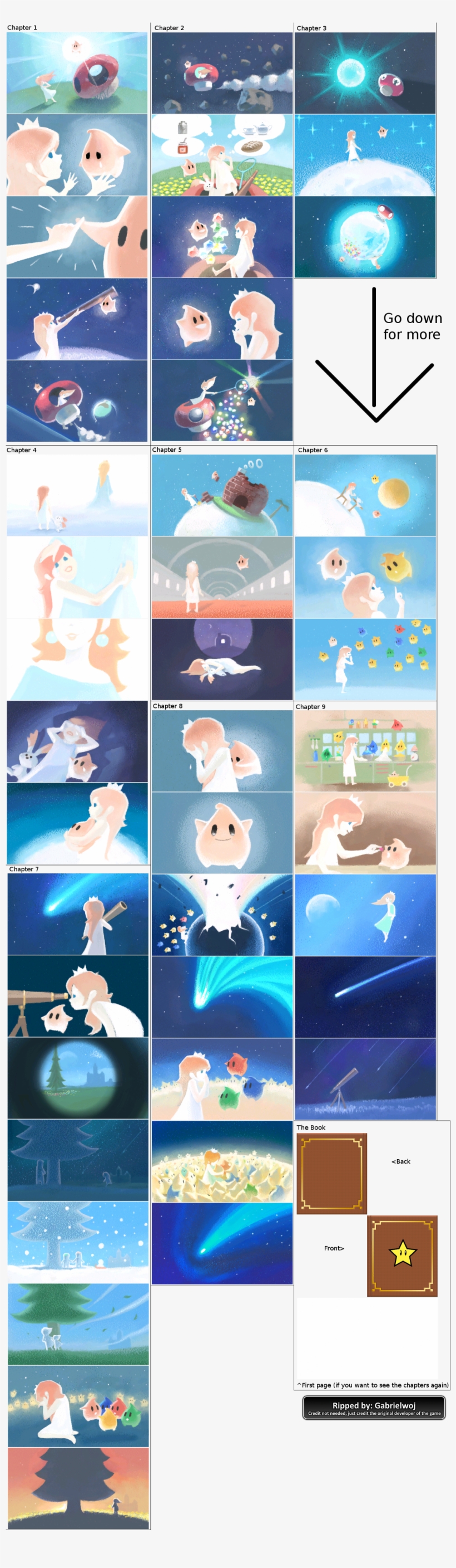 Click For Full Sized Image Rosalina's Story - Mario Galaxy Rosalina Book, transparent png #3441916