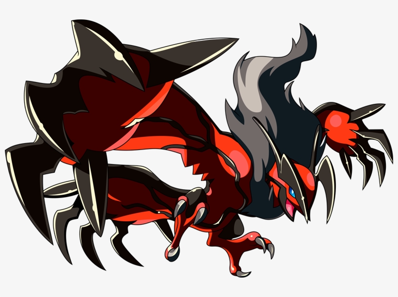Pokemon Shiny-yveltal Is A Fictional Character Of Humans, transparent png #3442151