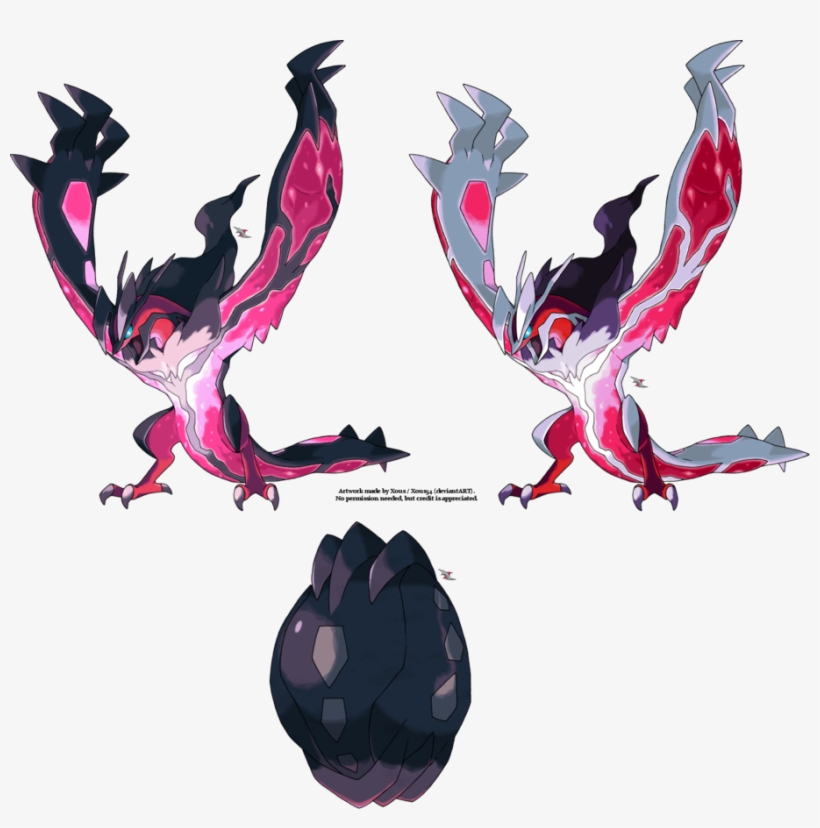Shiny Yveltal Is So Epic Love It - Yveltal Cocoon Of Destruction, transparent png #3442183
