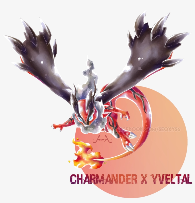 Charmander X Yveltal A Fusion Remake Of A Sprite A, transparent png #3442298