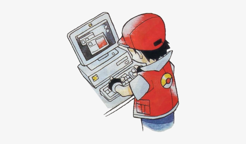 But During The Course Of Our Trading And Simultaneous - Pokemon On A Computer, transparent png #3442329