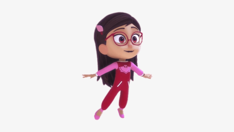 Pj Masks Amaya Transforming - Pj Mask En Pijama, transparent png #3442701