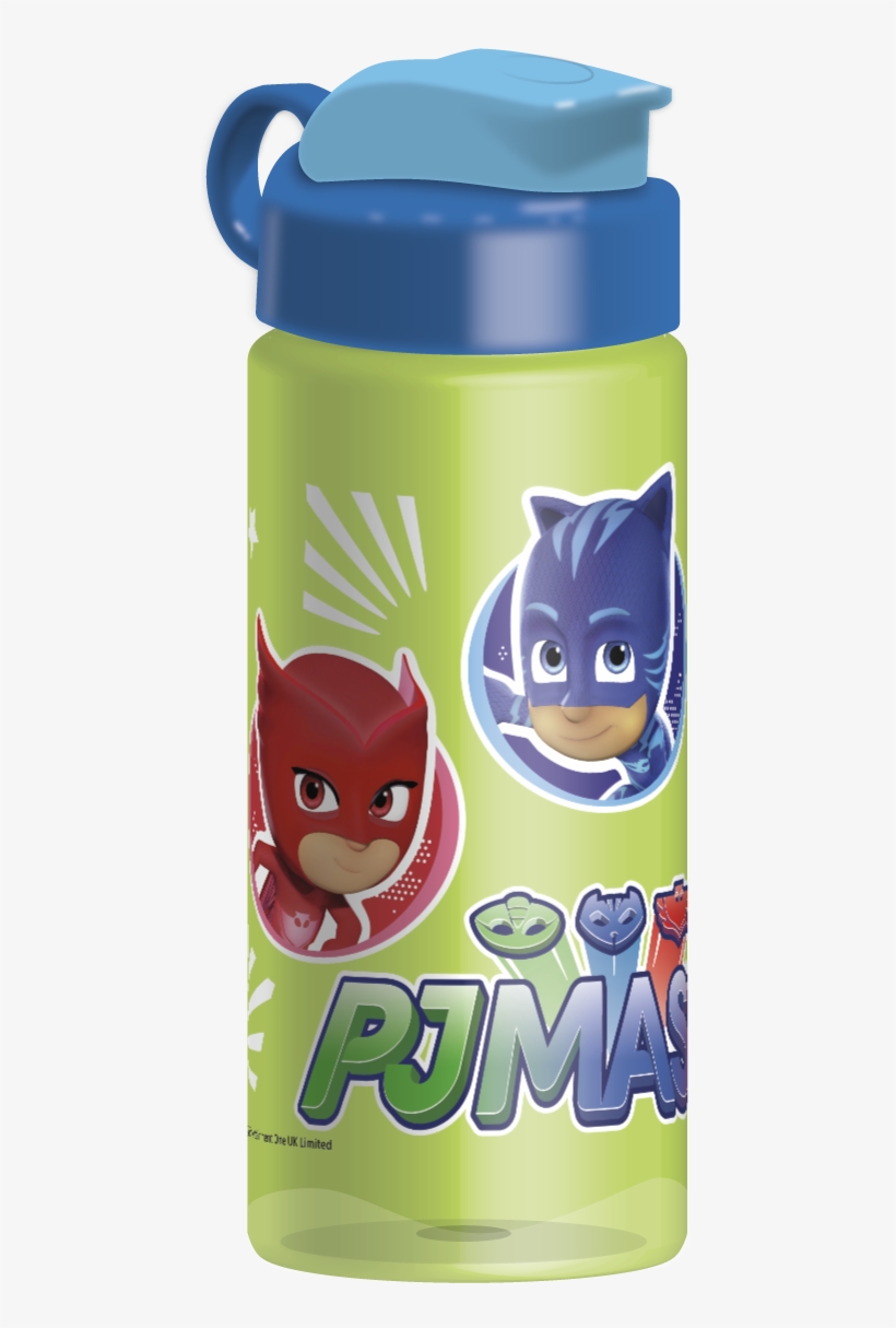Pj Masks Catboy, Owlette & Gekko Water Bottles 16 - Pj Mask Pj Masks Hero Villain Badges Junior Duvet Bedding, transparent png #3442859