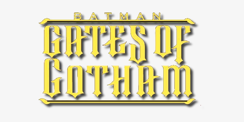 Batman Gates Of Gotham Logo - Illustration, transparent png #3442860