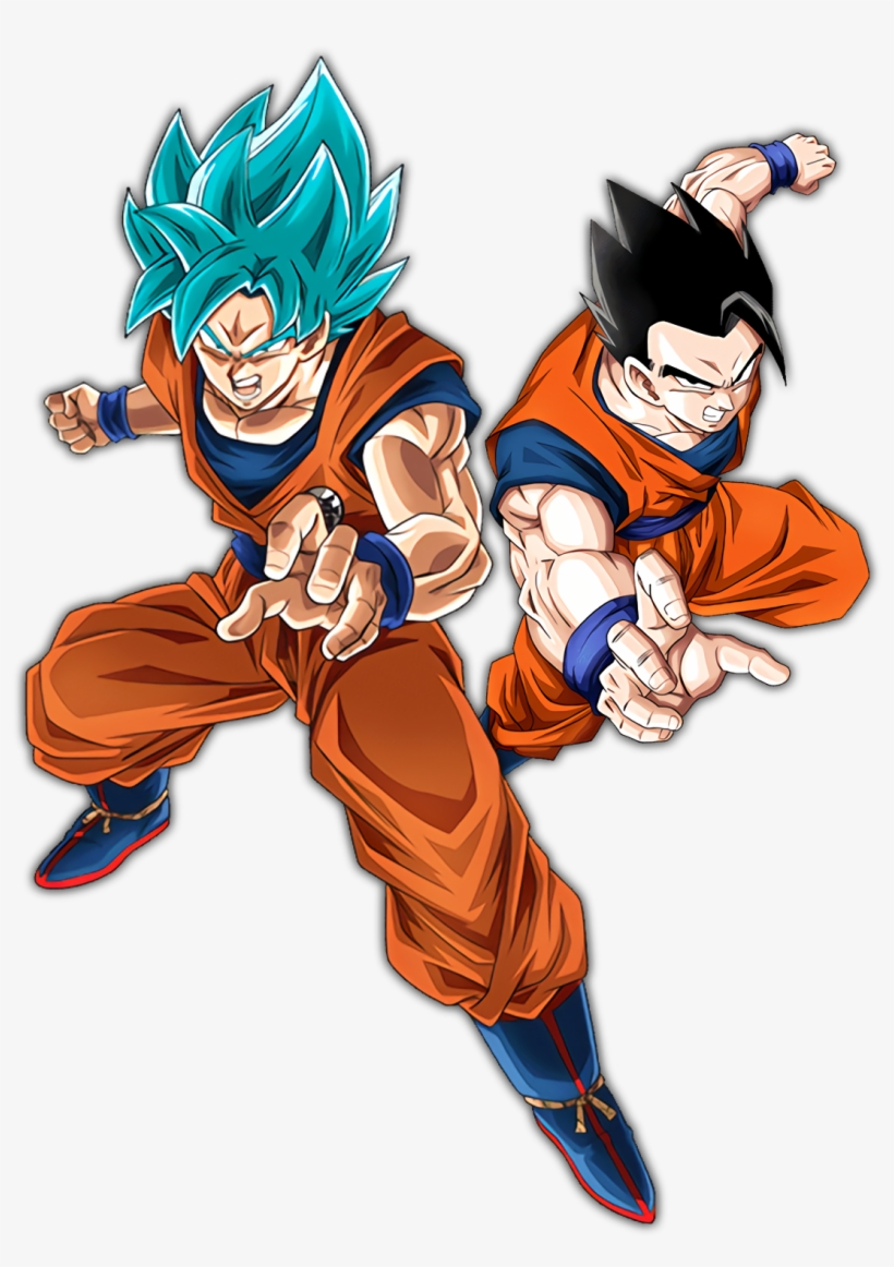 Ssbgoku Ultimategohan - Super Saiyan Dios Azul, transparent png #3443002