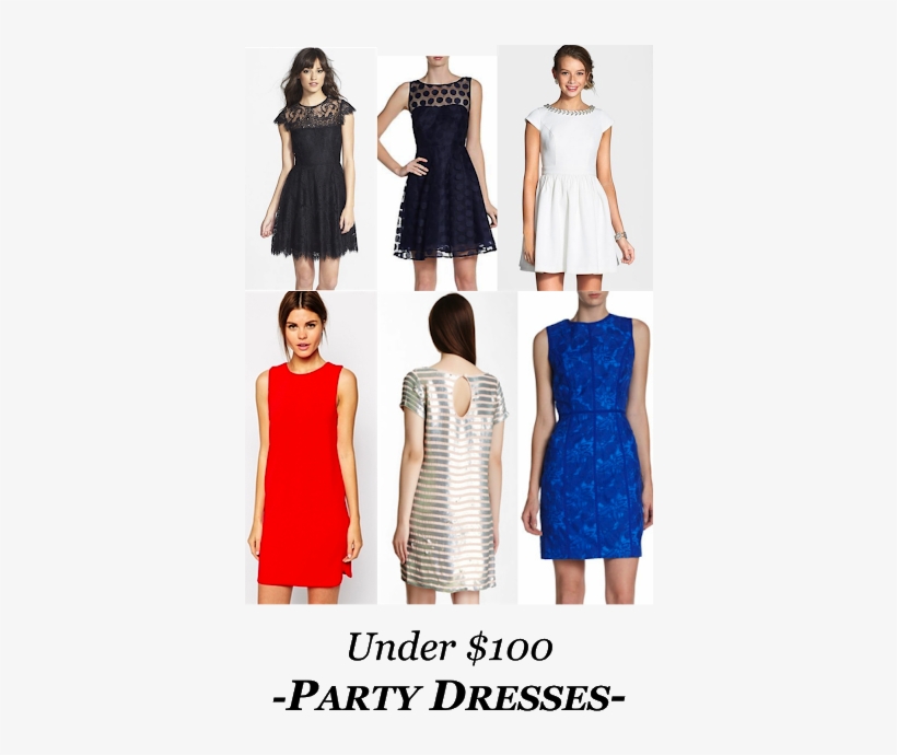 Holiday Cocktail Dresses Under $100 - Cocktail Dress, transparent png #3443125