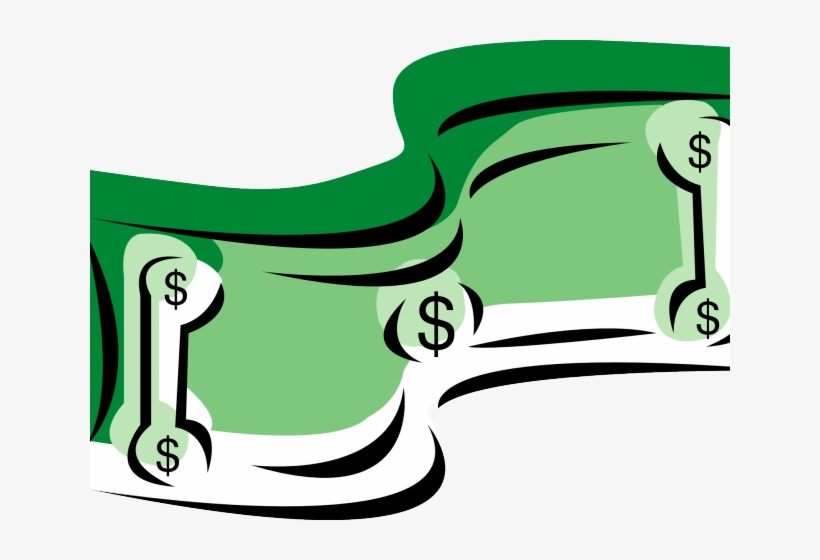 Dollar Clipart $100 - Transparent Background Cartoon Dollar Sign, transparent png #3443152