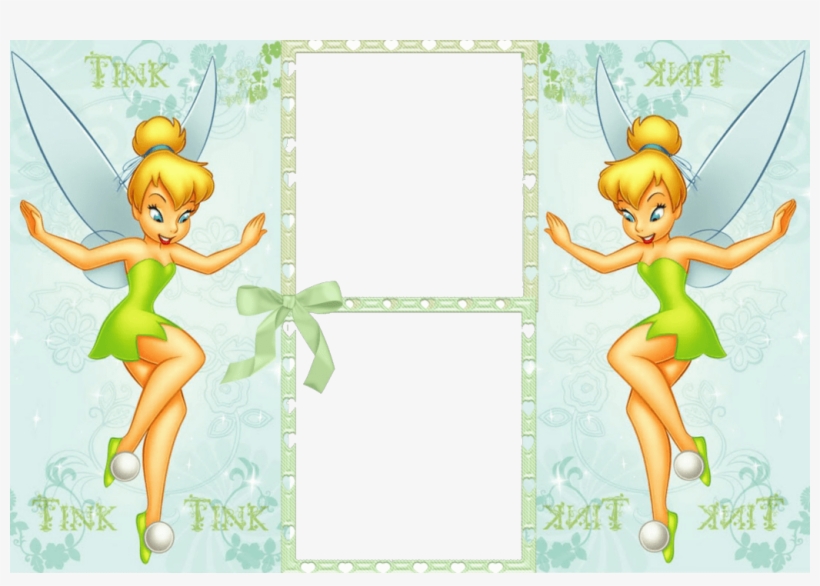 Marco De Foto Campanilla - Dibujo De Tinkerbell Animado, transparent png #3443789