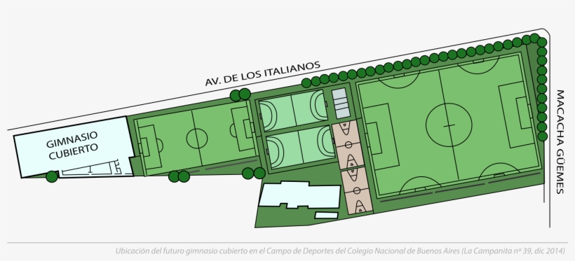 Open - Colegio Nacional Buenos Aires Campo De Deportes, transparent png #3443890