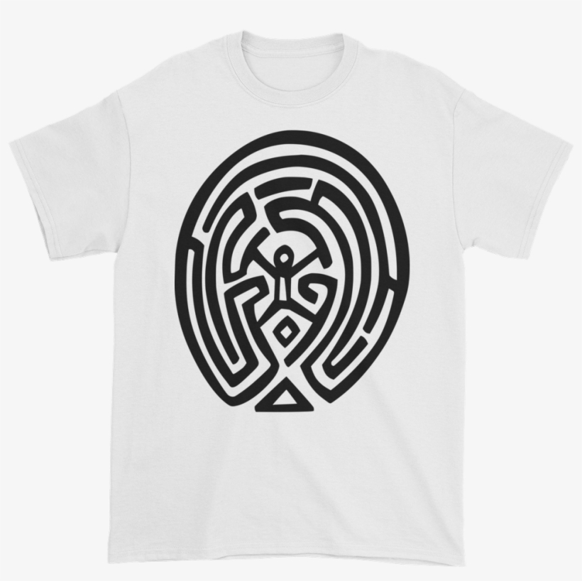 Westworld Man In The Maze Tshirt White - Westworld T Shirt, transparent png #3444703