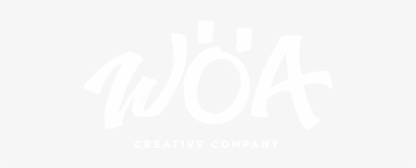 Logo Woa Bianco - Woa Creative Company, transparent png #3444732