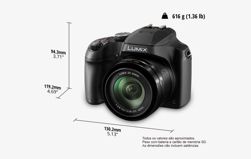 Câmara Digital Lumix Dc-fz82 - Panasonic Lumix Dc-fz82, transparent png #3444946
