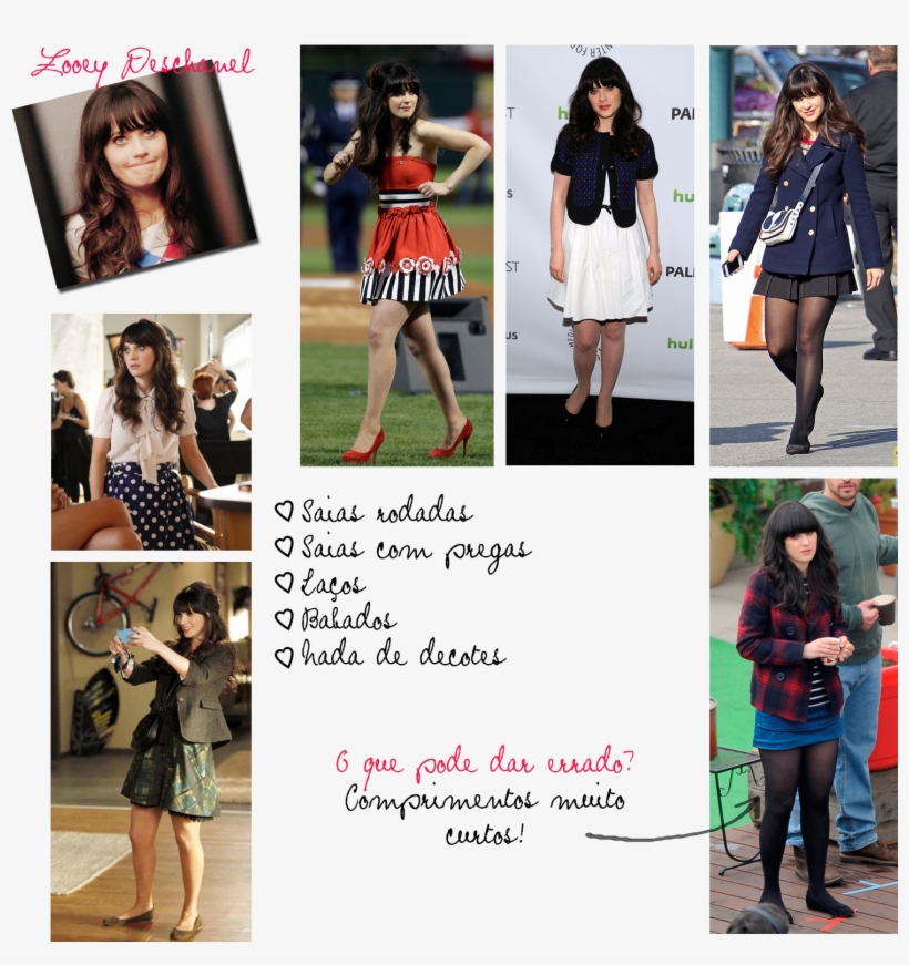 Zooey Deschanel É Uma Atriz De 32 Anos Que, Pela Minha - Girl, transparent png #3445130