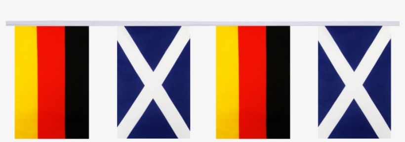 Germany Scotland Friendship Bunting Flags 5 9 X 8 65 - Schottland Deutschland, transparent png #3445160