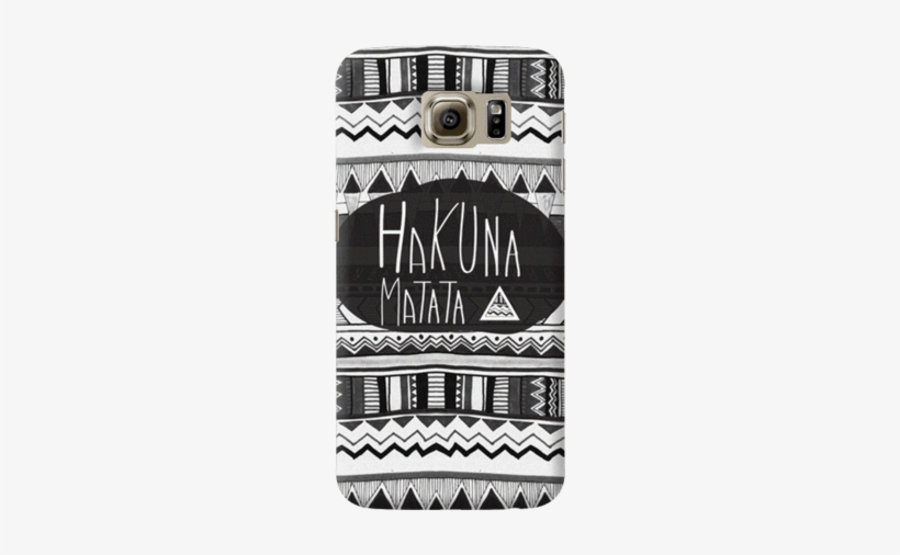 Hakuna Matata Samsung Galaxy S6 Case - Hipster Phone Case Design, transparent png #3445400