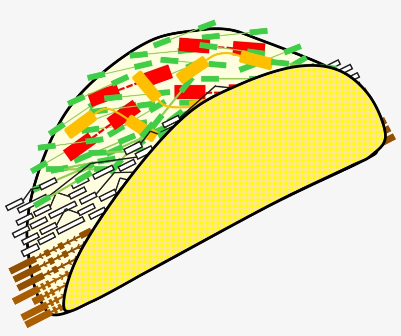 Taco Icon - Taco, transparent png #3445952
